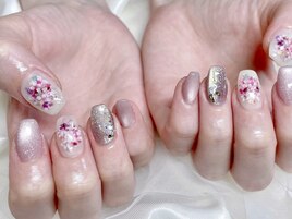 【川又指名限定】紫陽花ネイル