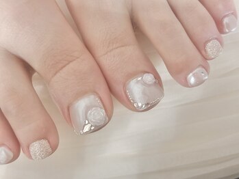 エトワール(etoile)/〈フット〉ホワイトミラー♪