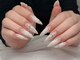 HANA NAILの写真/美フォルム長さ出しですらっと美しい指先に★派手すぎない自然なフォルム補正で、誰よりも上品な手元へ♪