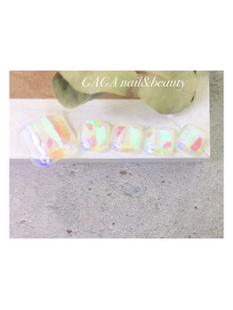 ガガ ネイルアンドビューティー(GAGA)/Foot 選べる定額アート☆