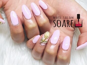 ネイルサロンソアレ(SOARE)/ベビーピンク