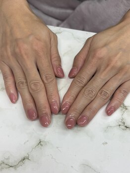 ネイルサロン エーナイン ザ ビッグ豊平店/シンプルネイル