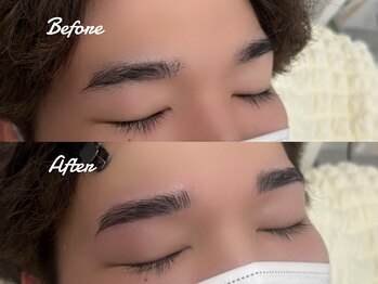 エムズアイブロウ 大和西大寺(M’sアイブロウ)/メンズハリウッドブロウリフト