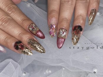 ネイルサロン ステイゴールド(STAY GOLD)/アミ施術お客様ネイル