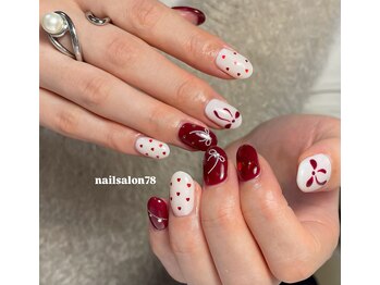 ナナハチ(78)/ガーリーネイル