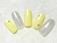 シックネイル(CHIC nail)/バターイエローネイル