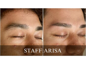 オーメンズ 名古屋栄店/メンズ眉毛パーマ【眉毛サロン】