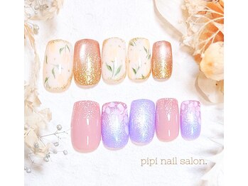 ピピ(pipi)/【定額ネイル】16種類/色変更◎