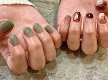 アイラッシュネイルサロン セシルビー(SECILB)/アシンメトリーネイル75分コース