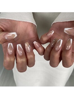 アール(R)/変形フレンチ