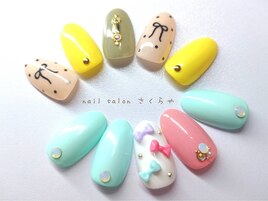 リボン☆リボン☆リボンネイル