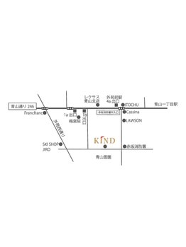 スペシャルケアアンド脱毛 ユーバイカインド(u by Kind)/【KIND】が当店です。