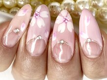 ネイルサロンティーモ(Nail Salon Tmo)/桜フレンチネイル
