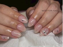 ムートンネイル 大阪梅田店(MOUTON NAIL)/シンプルネイル