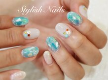 スタイリッシュネイルズ(Stylish Nails)/エメラルドグリーン