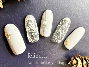 ネイルサロン フェリーチェ(felice)/【定額ネイル】¥7480
