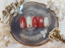 こはるびより/お花ネイル