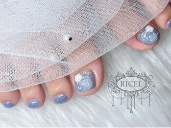 リシェル 原宿店(Ricel)/フット薔薇デザイン♪
