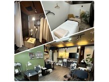 サロンドボーテ ル リアン(Salon de beaute Le Lien)の雰囲気（アイラッシュ完全個室、ネイル3台、よもぎ蒸し長椅子2台。）