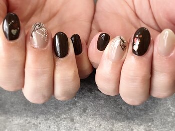 ケイプラス(K PLUS)/バレンタインネイル