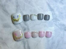 ネイルサロン ブリオン(Nail Salon Bullion)/ミモザブーケネイル