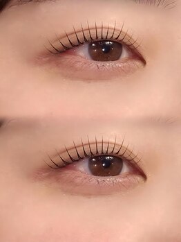 ネイルアンドアイラッシュ ブレス エスパル山形本店(BLESS)の写真/自まつげへの負担を最小限に♪美容成分豊富で健康的なまつげを育み、上品ナチュラルEYEに!♪