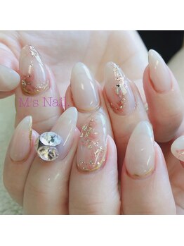 エムズネイル(M's Nail.)/シンプルタイダイ