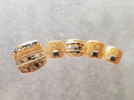 ゴ-ルド×シルバービジュー¥9980