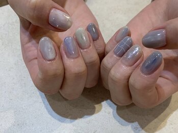 クルネ(QULNE)/ブルー/ニュアンス