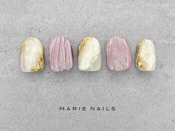 マリー ネイルズアンドラッシュアート モザイクモール港北店(MARIE NAILS & LASH ART)/定額￥9900 ぷっくり1107a