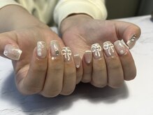 ルームサンゴーハチ 北千住店(room358)/【120分design・リボンネイル】