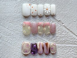 【定額】選べる春のお花デザイン