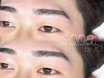 ソナ バイ イト(sona by itO.)/men's眉毛Wax