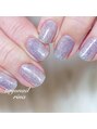 たゆ ネイル(たゆnail) Jr.ネイリスト♪パラジェル使用のフラッシュネイル