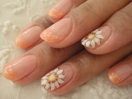 お花フレンチ　マーガレット