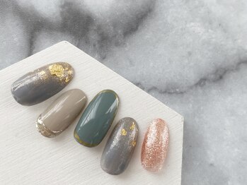 スリー(THREE)/Dec.2020/nail design
