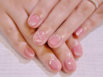 ラルネイル 大宮(Lull. nail)/*PINK*ビジュー*