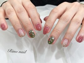 クリスマスネイル