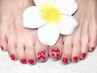 【オフ＆ケア無料】親指アート＊FOOT定額¥8500