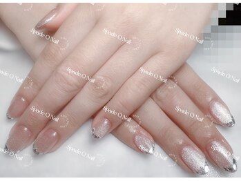 スペードキューネイル 新宿店(Spade Q Nail)/ガラスフレンチ
