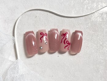 リボンネイル【パラジェル梅田】