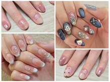 ピュアブリス(Pure Bliss)の雰囲気(持ち込みアートのお客様多数♪デザインご相談下さい(^^))