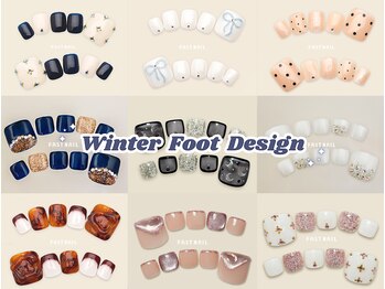 ファストネイル セレオ国分寺店(FAST NAIL)/【冬ネイル】フットネイル特集