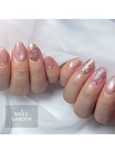 ネイルズガーデン(NAILS GARDEN)/マグネット×ステンドグラス