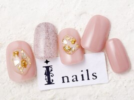 ぷっくりピンクネイル[吉祥寺]