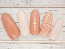 ワンネイル(ONE NAIL)/＃オフィスネイル＃ツイード