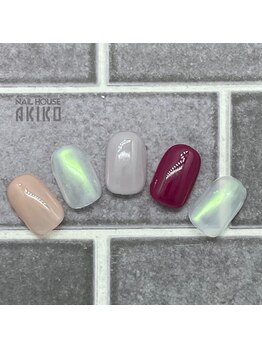 ネイルハウス安气子 新丸ビル店/大人ネイル