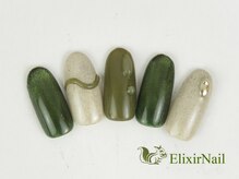 エリクサーネイル 池袋(Elixir Nail)/定額a シンプル/クーポン使用
