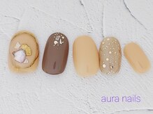 アウラネイルズ(aura nails)/☆ハンドシンプルコース　¥6800