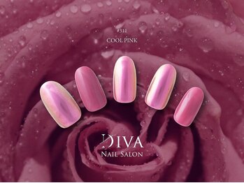ネイルサロンディーバ 石橋店(Diva)/One　color　plus(ミラー)